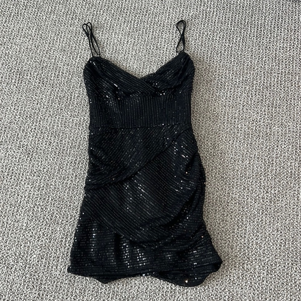 Black sparkly party dress!!